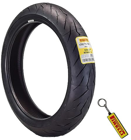PIRELLI 120/70 ZR17 58W DIABLO ROSSO III TL - 70/70/R17 58W - A/A/70dB - Moto Pneu