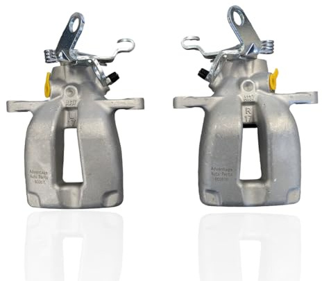 Brake Calipers Compatible With Audi A3, TT (1998-2004) Rear Pair