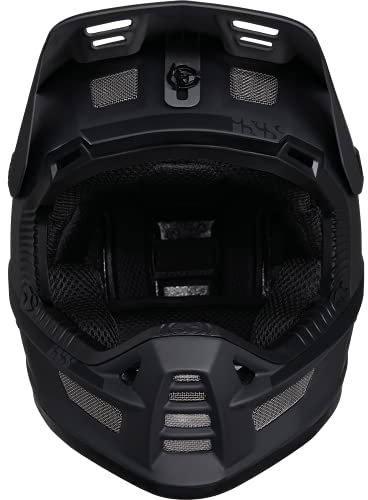 IXS Xult Dh Integralhelm MTB/E-Bike/BMX, Schwarz, M