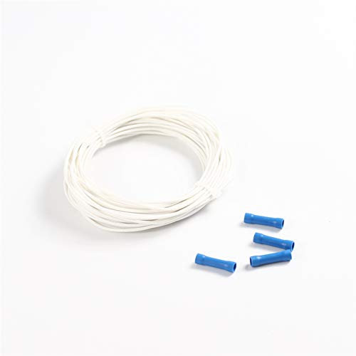 zxxin-Kupferdraht 2mm 5V 12V 24V 36V 48V 110V 220V 380V, Silikonheizdraht, Kupferkohlenstoffheizung Heizkabel Heizkabel Heizung Mehrzweckdraht (Color : 24V)