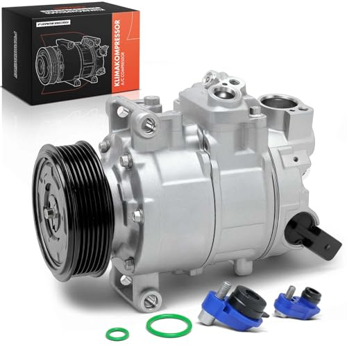 Frankberg Klimakompressor mit Kupplung 4F0260805AA | Kompatibel mit A4 8EC, Exeo 3R2, A4 Cabriolet 8H7, A4 Allroad 8KH, A5 Sportback 8TA, Exeo ST 3R5, A4 Avant 8ED, A4 Avant 8K5