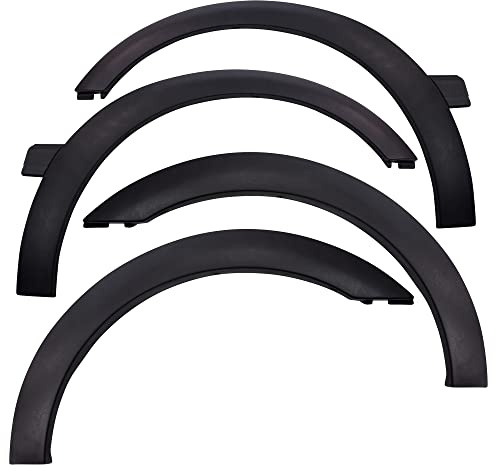 BESTPRICE 2x Verbreiterung Kotflügel vorne links & rechts, 2x Verbreiterung Kotflügel hinten links & rechts Kompatibel mit VW GOLF 3 (1H1), GOLF 3 Cabriolet (1E7) passend für GT & GTI