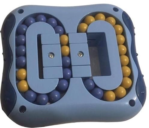Premium Magic Bean Board, IQ Ball Puzzle, Puzzle Fidget Toy, Anti Stress Fidget, Spielzeug, Magic Puzzle (Blau)