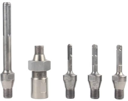 AQXYQAZZ 1 PC Arbor Adapter for Electric Hammer M22 Thread Diamond Core Dry Wet Drill BIt Hole Saw Power Tools Accessories(SDS Plus Adapter)