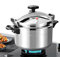 Ollas a presión de 3L/7L, ollas a presión profesionales de aluminio, sistema de tapa de bloqueo seguro, olla a presión de doble mango para uso diario en tu cocina, multicocina, cocción rápida (9 L)