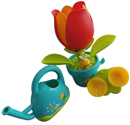 Waterplay Bloomy Sun Flower Bathtub Toy Fun Bathtub Swimming Pool Bathing Water Sprinkler For Infant Children Water Playset
