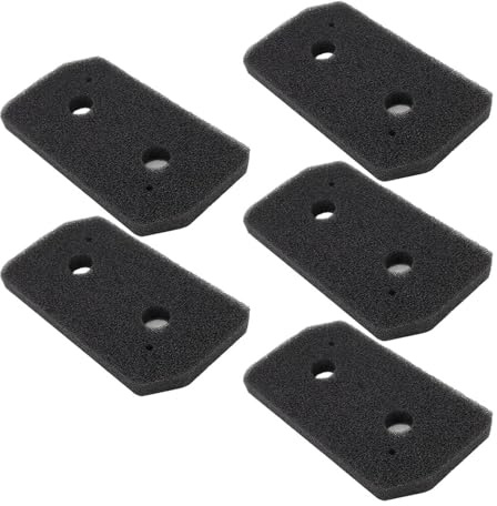 Confezione da 5 filtri in spugna di ricambio for filtro asciugatrice 12007650, compatibile con Bosch, compatibile con Siemens Serie 4, compatibile con accessori for asciugatrice Isensoric