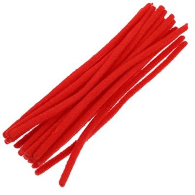 80pcs Small Hair Perm Bars Extra Rods for DIY Curly Wavy Styling | High Elastic Lightweight Polypropylene with Galvanized Iron Wire and Easy to Store , Red Random Color Salon Home Use