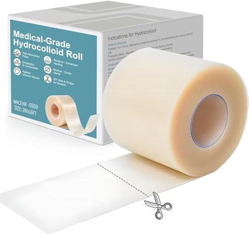 Rayyl Hydrokolloid Pflaster Rolle 5cm x 3M