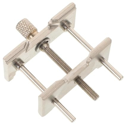 Ipetboom Supporto Base Movimento Orologio Regolabile in Lega di Alluminio con Morsetto Ergonomico per Riparazione Orologi da Polso Professionale e Amatoriale, Strumento da Orologiaio