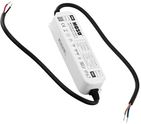 POPP MOSO Fuente de Alimentación LED Serie MTS 220-240V, IP67, 24V (60W)