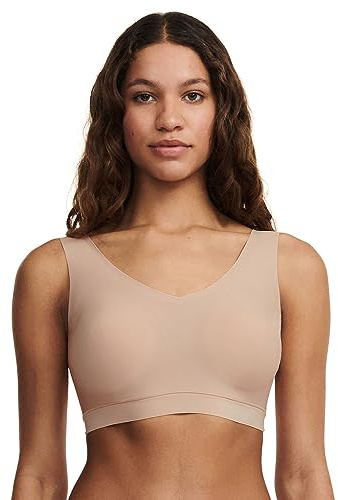 Chantelle Softstretch | Unsichtbare V-Ausschnitt Gepolsterte Nahtloser BH Ultra-Stretch | Ultra-Komfort, Sehr Weich Und Zweite Haut-Effekt für Alle Körperformen | Damenunterwäsche | von Xs Bis XXL