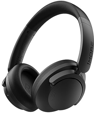 1MORE SonoFlow SE Casque antibruit Actif avec Bluetooth et Pilote Dynamique, 70 Heures de Lecture, Lecture Claire des Conversations, préréglages EQ