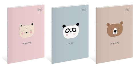 Interdruk 10x Notizheft A6 32 Blatt 90g/m² BeBe Mädchen