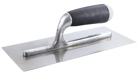 Llana - herramienta de acero carbono de 280x130mm, ideal para acabados lisos en la construcción. *