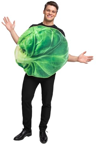 Wicked Costumes Funny Brussel Sprout Christmas Dinner Fancy Dress Costumes