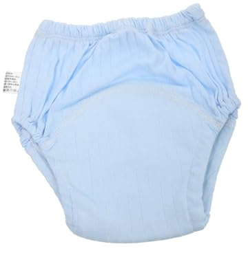 Waschbare Windelhose für Babys Neugeborene aus Baumwolle Blau | Atmungsaktiv, Wiederverwendbar und Auslaufsicher, Bequeme Passform, für Töpfchentraining und Alltag