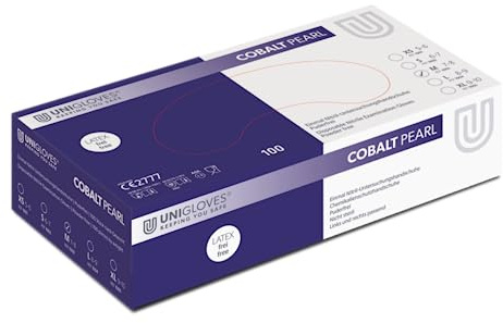 Unigloves Pearl Color Line engångshandskar, nitril, olika färger