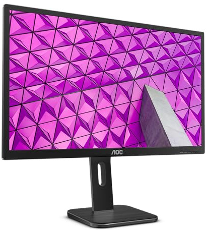 AOC Pantalla 27P1 68,5 cm (27 pulgadas) (DVI, HDMI, losa IPS, DisplayPort, concentrador USB, 1920 x 1080, tiempo de respuesta de 5 ms, pivote) negro