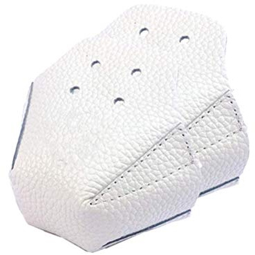 FSDELIV 1 Pair Roller Skates Toe Cap Guards Protektoren mit 4 Löchern für Roller Skate PU Leder Roller Skate Cap Protectoren Universalfalle-Protektoren für Rollschuhe