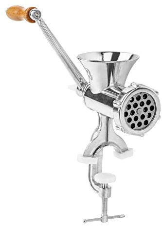 Haushalt International Fleischwolf Gr. 8 aus Aluminium mit Spritzgebäckvorsatz 12241