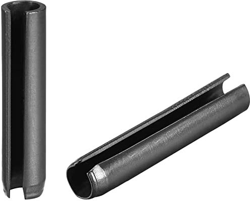 XYWHPGV Goupille à ressort fendue - 6 mm x 35 mm, finition unie, kit d'assortiment de rouleaux de 65 mn pour les projets de petites machines 100 pièces(11705 26e81 87101 65041 6f462 a6430