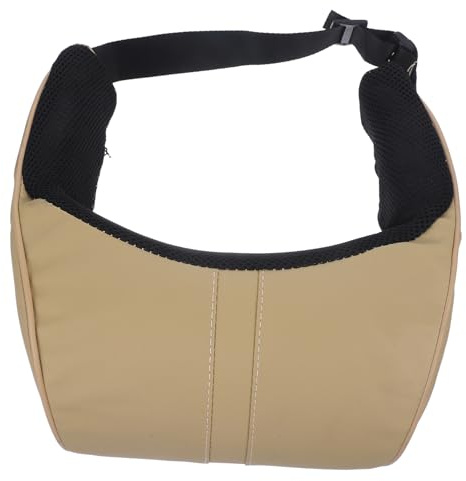 FELTECHELECTR U-förmige Autositz Kopfstütze mit Memory Schaum Universelle Nackenstütze für Besseren Sitzkomfort Beige mit Schnallenverschluss für Fahrzeuge und Jahreszeiten