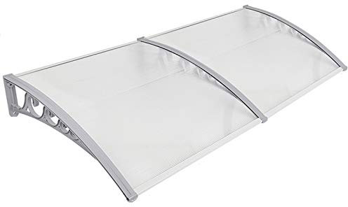 Turefans Auvent de Porte entrée， Marquise Porte，Différentes Tailles (80 x 240cm)