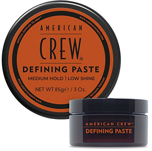 AMERICAN CREW â€“ Defining Paste, 85 g, Stylingpaste für Männer, Haarprodukt mit mittlerem Halt, Stylingprodukt für flexibel formbares Haar & ein mattes Finish