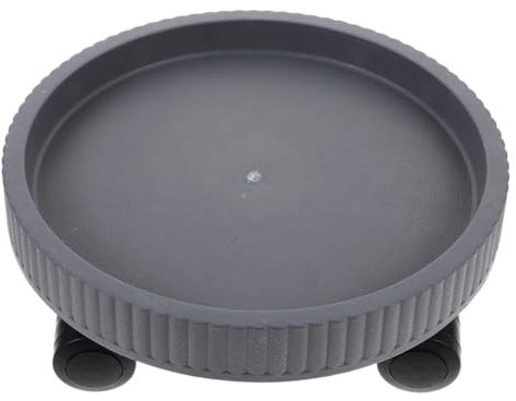 FONDOTIN Blumenständer Für Schwere Töpfe Mit Pflanzenwagen Für Innenbereich Pflanzentopf-Transporter Rollender Pflanzenständer Aus Hochwertigem Material Stabiler Pflanztopfhalter Rädern