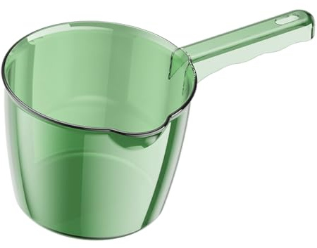 Water Trowel | Bath Jug Water Dipper | Water Dipper, Strong Efficient Bath Cup with Long Handle for Bathroom, Children, Kitchen, Fruit, Cup for Bathroom, Bath Cup