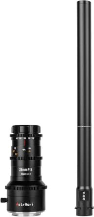 AstrHori 28mm F13 Upgrade Manual Direct-View 2X Macro Lens with 360° Rotating Base for Sony E Mount Series Mirrorless Cameras A7,A7R,A7S,A9,A6000,A6300,A6500,A6600