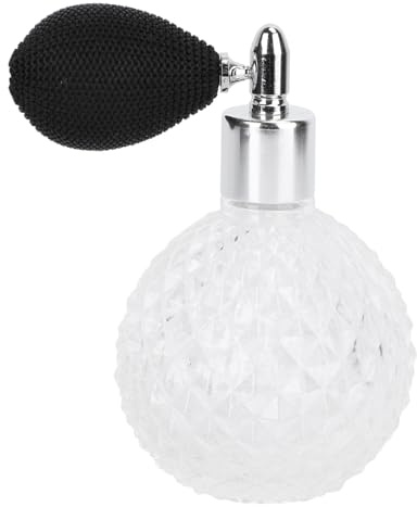 BAZEITFLOW Frasco Perfume Recargable De Vidrio Botella Perfume Vintage Espray Para