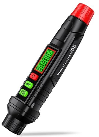 Mini Misuratore Di Luce Digitale HT63 Misuratore Da 100.000 Lux Fotometro Radiometro UV Luxmetro LCD Illuminometro Portatile Photometerka