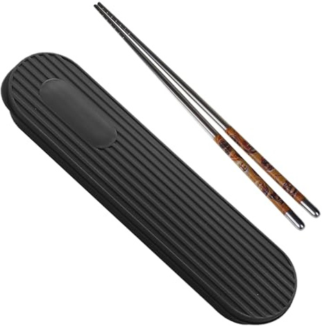 Estuche para Cubiertos de Viaje,Porta Cubiertos Portátil | Estuche Organizador Pequeño de Utensilios para Mochilero Lugar de Trabajo Residencia Universitaria Picnic Senderismo Escuela Acampada