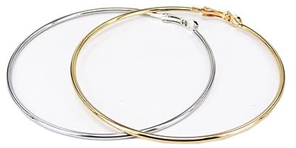 MOCHAMIK Elegant Circle Metal Unisex Post Herrörhänge Kvinnor Stora örhängen för män Personlighetsuppsättning