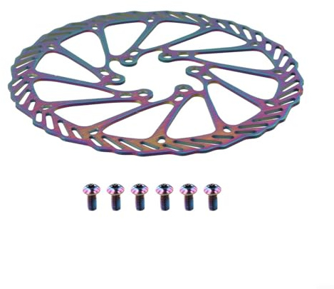 160 mm cykelbromsskiva för förbättrad andning under intensiva åkturer G3 för rotor med bult (färger)