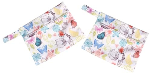 WATIIFUFU 2 Stück Menstruationsbindenbeutel aus Leichtem Polyester zum Hygienischen Aufbewahren von Damenbinden und Wechselwäsche für Zuhause und Outdoor