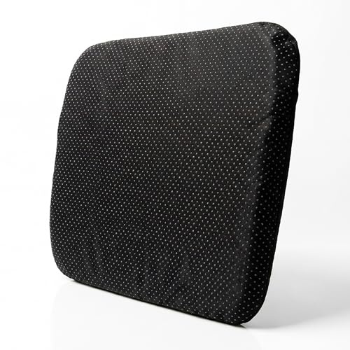 Generico Cuscino Sedia Ufficio Traspirante, Cuscino Ergonomico per Seduta 40x35 cm, Supporto Comfort per Lavoro, Studio e Casa, Antiscivolo con Rivestimento Lavabile