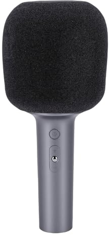 BSTiltion Micrófono inalámbrico de karaoke portátil de mano con cabezal de recogida de 16 mm para niños y adultos, adecuado para fiestas y reuniones