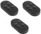 CAME TOPD4FKS - 806TS-0102 - Lot de 3 émetteurs à double fréquence - Télécommande à 4 canaux