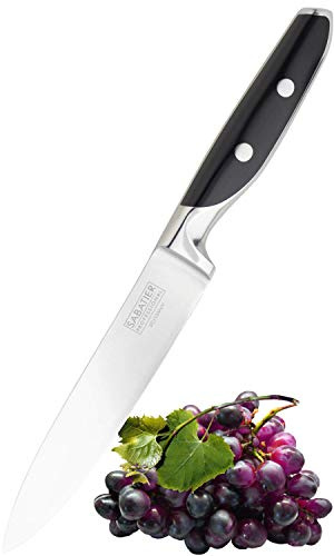 Sabatier Professional All Purpose Knife – 5 inch/12 cm Full Tang Blade, Forged High Chrome Stainless Steel, Twin Rivet Comfort Handle
