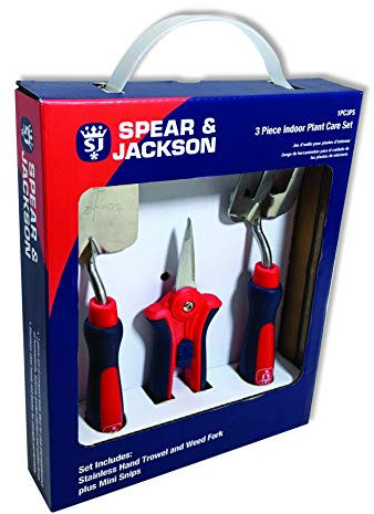 Spear & Jackson IPC3PS Werkzeug-Set, zur Pflege von Zimmerpflanzen, 3-teilig