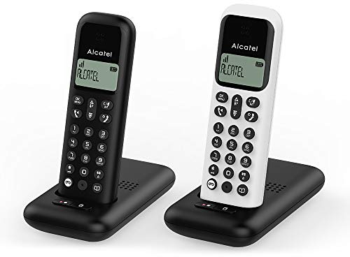 Alcatel D285 Voice Duo Téléphone répondeur Blanc/Noir