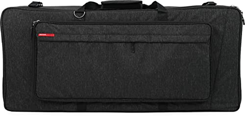 Gator Cases Transit Series Gigbag für 61-Tasten Keyboards, schwarz (GTK61SL-BLK)