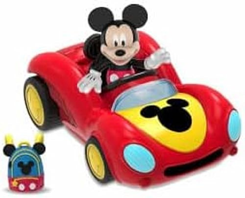 Mickey Mouse Vehicle with 1 Figure 7.5 cm and 1 Accessory, Various Models Available, Toy for Children Aged 3 Years, Mcc06