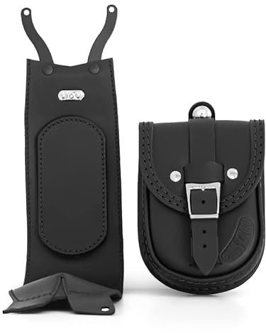 ends cuoio Abnehmbarer Tankrucksack aus echtem Leder mit Schnellöffnung für Indian Scout Bobber 2018-2024, Indian Scout 2015-2024, Scout Rogue Made in Italy