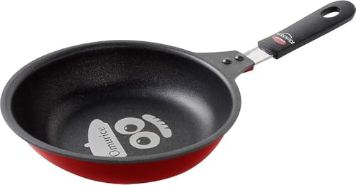 Arnest A-77663 Stekpanna, övervakad av en väletablerad västerländsk restaurang Kichikichi, lätt att göra omeletter (djup och lång spets, äggform), recept ingår (IH fluffig omelettstekpanna,