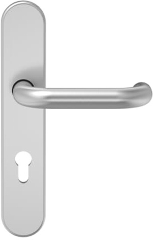 ECO-Schulte OGL K117 D110 - Juego de cambio de placa larga (9 mm, FS ER PZ, 72 mm, rodamientos deslizantes sin mantenimiento, grosor de la puerta: 44-66 mm, 23,4 x 4,5 x 13,1 cm)
