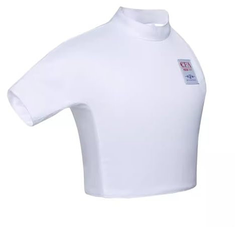 KXJPIZIYB Chaleco de Esgrima, Chaleco de Lámina/Espada/Sable 450N, Equipo de Esgrima, Adecuado para Entrenamiento Diario y Competiciones(36#)